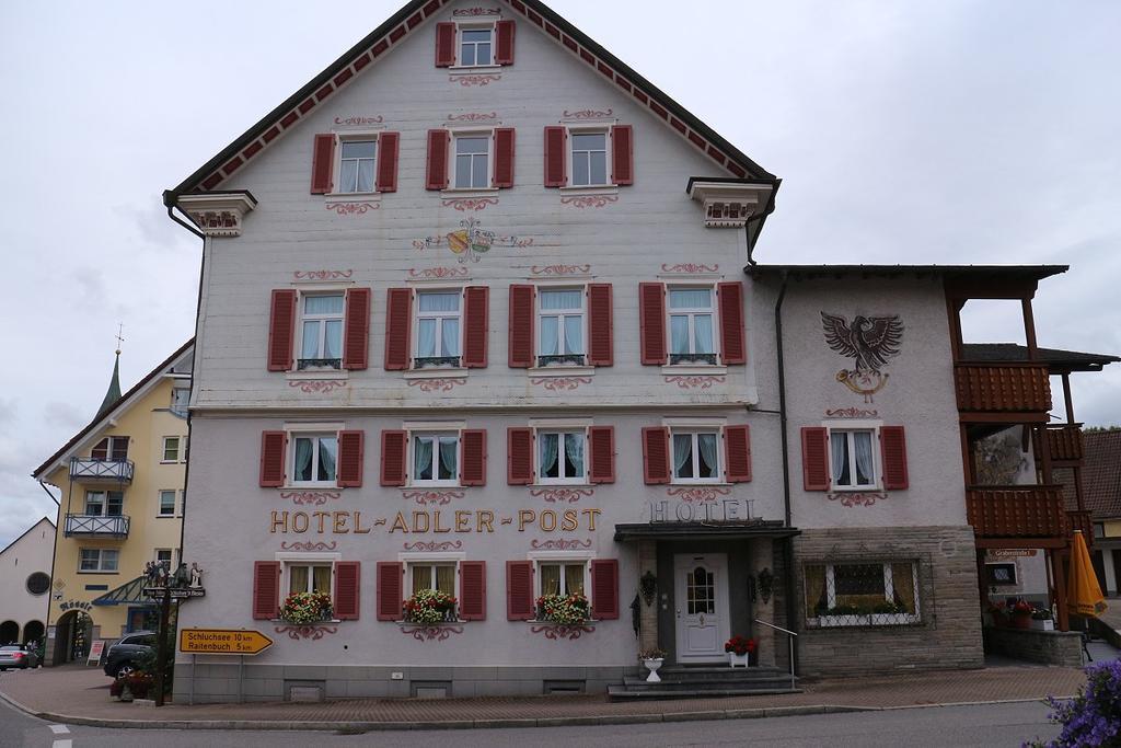 Adler Post Hotel Lenzkirch Exterior photo